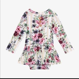 Posh Peanut Melina Bodysuit Twirl 12-18 Months